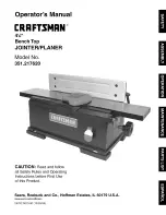 Craftsman 351.217620 Operator'S Manual preview