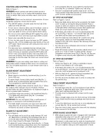 Preview for 10 page of Craftsman 351.221160 Operator'S Manual