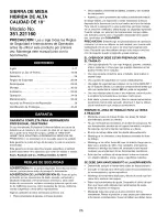 Preview for 26 page of Craftsman 351.221160 Operator'S Manual