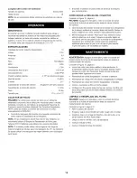 Preview for 14 page of Craftsman 351.223140 Operator'S Manual