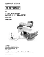 Craftsman 351.224360 Operator'S Manual preview