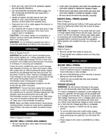 Preview for 3 page of Craftsman 351.229350 Operator'S Manual