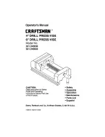 Предварительный просмотр 1 страницы Craftsman 351.240930 Operator'S Manual