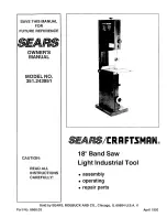 Craftsman 351.243951 Owner'S Manual preview