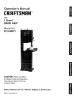 Craftsman 351.243971 Operator'S Manual preview