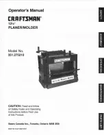 Craftsman 351.275210 Operator'S Manual preview