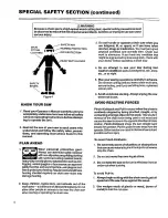 Preview for 4 page of Craftsman 358.34021 Operator'S Manual