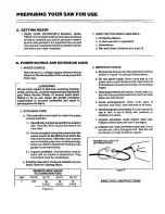 Preview for 7 page of Craftsman 358.34021 Operator'S Manual