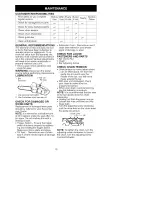 Preview for 12 page of Craftsman 358.341010 Operator'S Manual