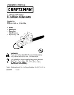Craftsman 358.341040 Operator'S Manual preview