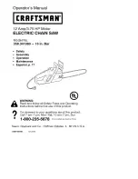 Craftsman 358.341080 Operator'S Manual preview