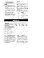 Preview for 12 page of Craftsman 358.341151 Operator'S Manual