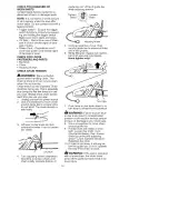 Preview for 13 page of Craftsman 358.341180 Operator'S Manual