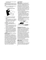 Preview for 10 page of Craftsman 358.341950 Operator'S Manual