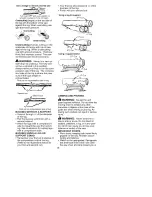 Предварительный просмотр 13 страницы Craftsman 358.341950 Operator'S Manual