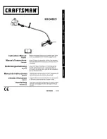 Preview for 1 page of Craftsman 358.348321 Instruction Manual