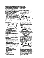 Preview for 12 page of Craftsman 358.350080 Operator'S Manual