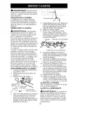 Preview for 40 page of Craftsman 358.350203 Instruction Manual