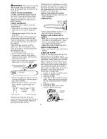 Preview for 15 page of Craftsman 358.350210 Operator'S Manual