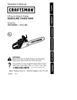 Craftsman 358.350280 Operator'S Manual preview