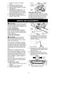 Preview for 17 page of Craftsman 358.350460 Instruction Manual