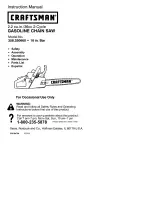 Craftsman 358.350660 Instruction Manual preview