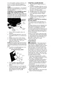 Preview for 9 page of Craftsman 358.350811 Operator'S Manual