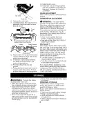 Preview for 18 page of Craftsman 358.350811 Operator'S Manual