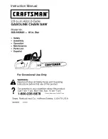 Craftsman 358.350820 Instruction Manual preview