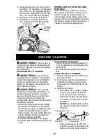 Preview for 50 page of Craftsman 358.350982 Operator'S Manual