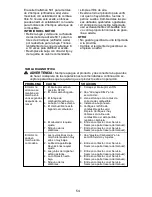 Preview for 54 page of Craftsman 358.350982 Operator'S Manual