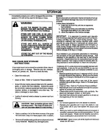 Preview for 25 page of Craftsman 358.351040 Operator'S Manual