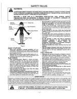 Preview for 2 page of Craftsman 358.351060 Operator'S Manual