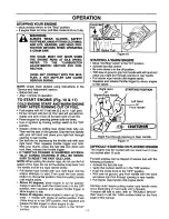 Preview for 11 page of Craftsman 358.351061 Operator'S Manual