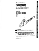 Craftsman 358.351063 Operator'S Manual preview