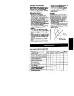 Preview for 11 page of Craftsman 358.351063 Operator'S Manual