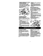 Preview for 14 page of Craftsman 358.351063 Operator'S Manual