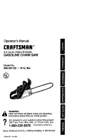 Craftsman 358.351162 Operator'S Manual preview