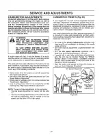 Preview for 27 page of Craftsman 358.351191 Operator'S Manual