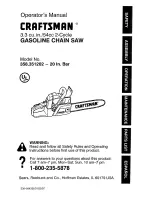 Craftsman 358.351202 Operator'S Manual preview