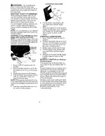 Предварительный просмотр 9 страницы Craftsman 358.35161 Operator'S Manual