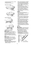 Preview for 13 page of Craftsman 358.35161 Operator'S Manual