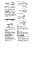 Предварительный просмотр 13 страницы Craftsman 358.351901 Operator'S Manual