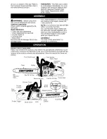 Preview for 7 page of Craftsman 358.351910 Operator'S Manual