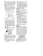 Preview for 12 page of Craftsman 358.351910 Operator'S Manual