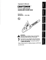 Craftsman 358.352181 Operator'S Manual preview