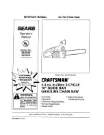 Craftsman 358.352380 Operator'S Manual preview