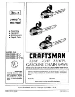 Craftsman 358.353660 Owner'S Manual preview