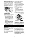 Preview for 16 page of Craftsman 358.360151 Instruction Manual