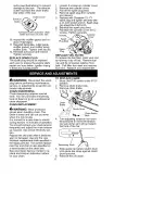 Предварительный просмотр 17 страницы Craftsman 358.360821 Instruction Manual